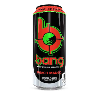 16 - Fl Oz Peach Energy Drink